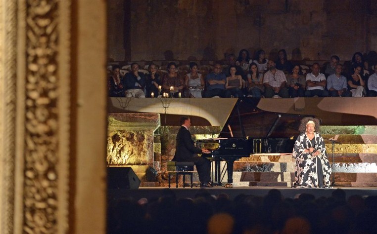 JESSYE NORMAN at Baalbeck FESTIVAL